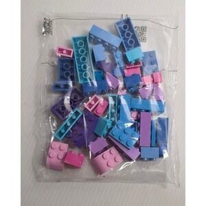LEGO Creator Sealed Internal Parts Bag Blue Pink Purple Bricks 2012 2.1 oz